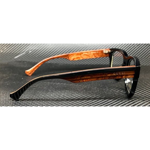 Gucci Black Frame Orange 54mm Eyeglasses - Picture 3 of 4
